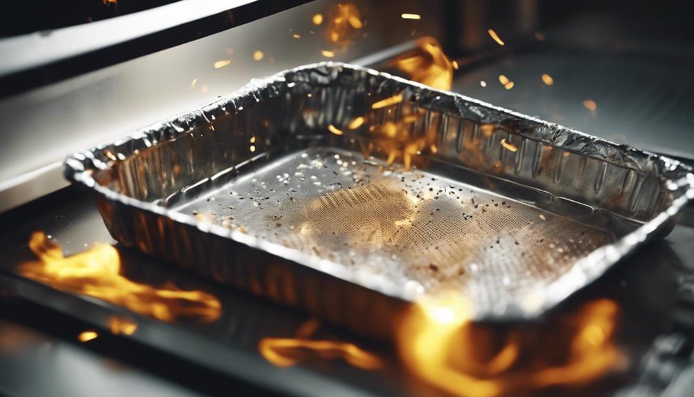 aluminum safety in microwaves