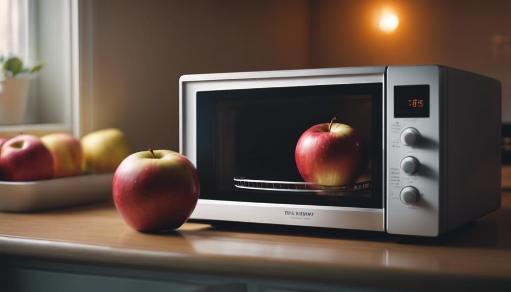 cooking apples in microwave