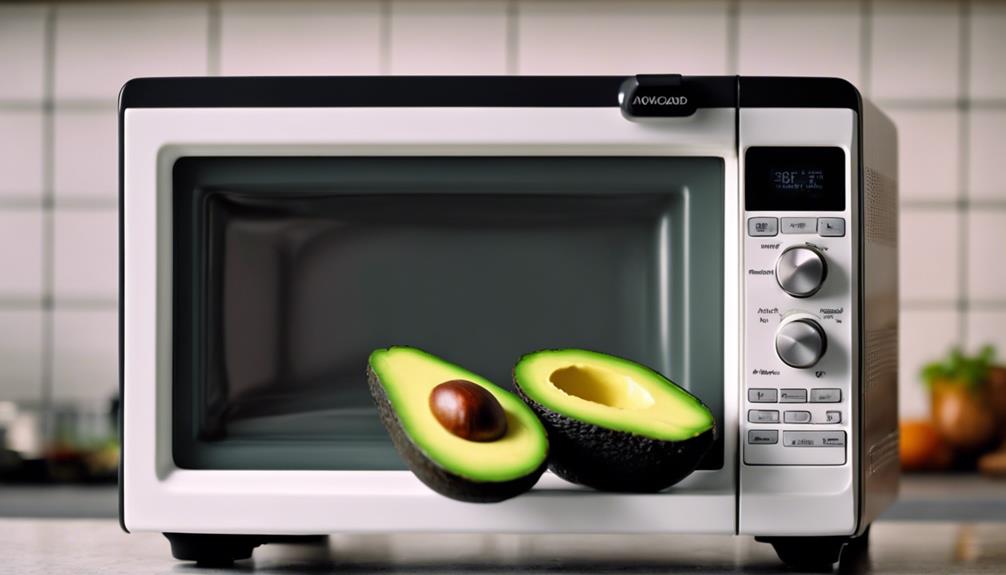 cooking avocados in microwave