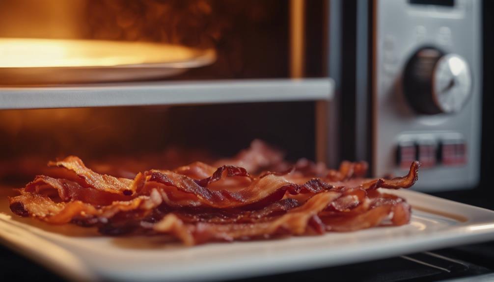 cooking bacon in microwave