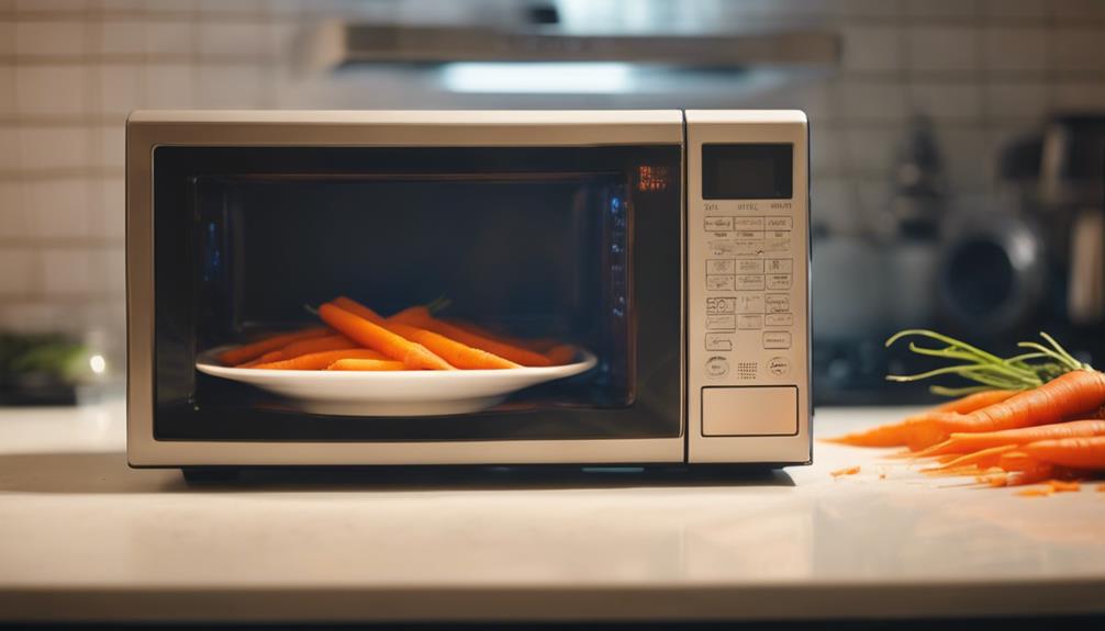 cooking carrots in microwave