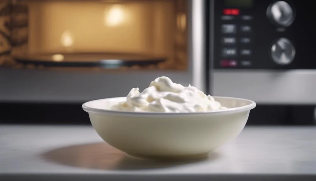 cooking sour cream safely