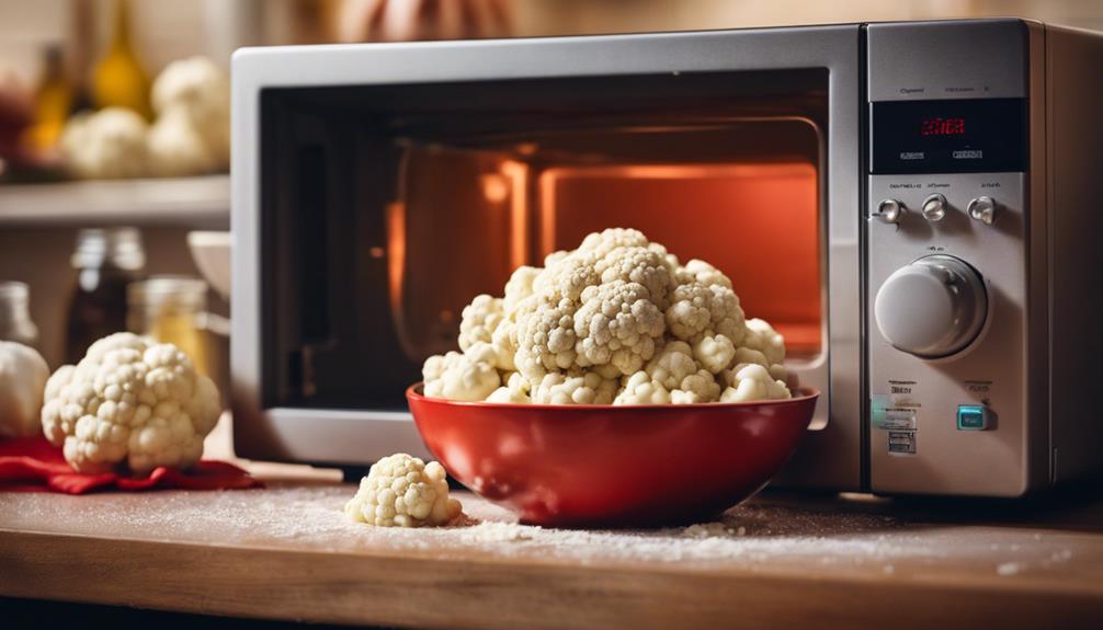 creative cauliflower microwave recipes
