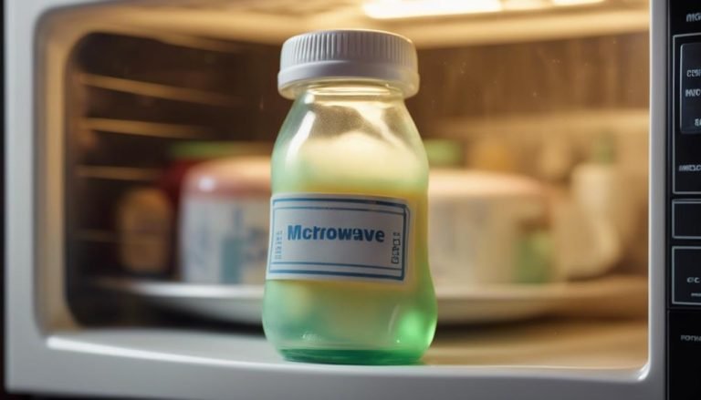 heating bottles in microwave