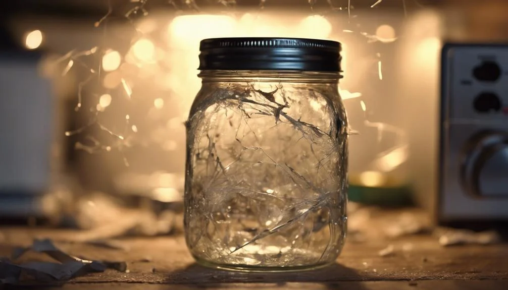 mason jars bursting open