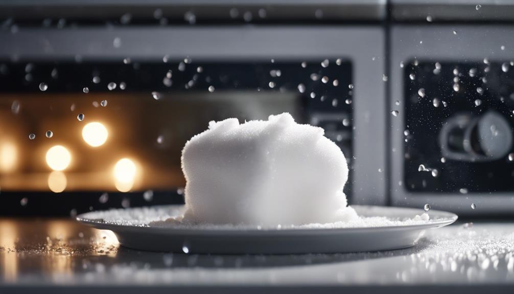 melting marshmallows in microwave
