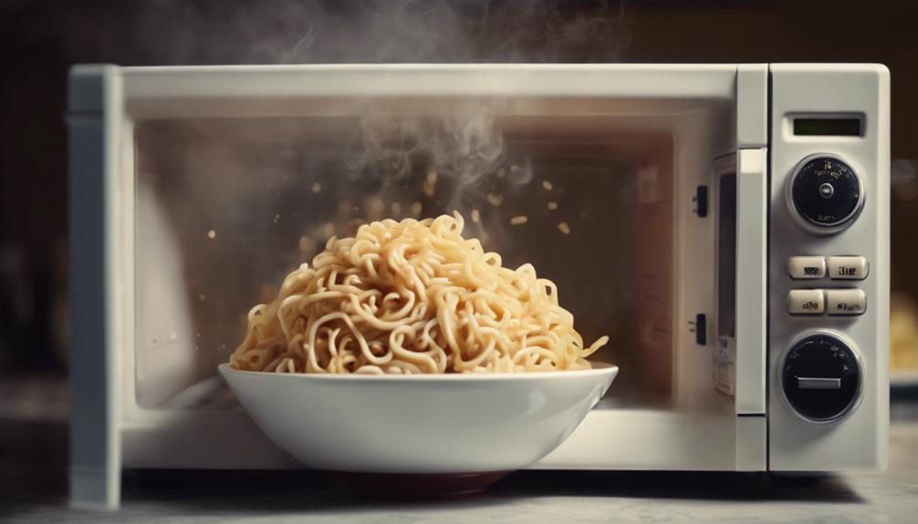 microwave cup noodles safe
