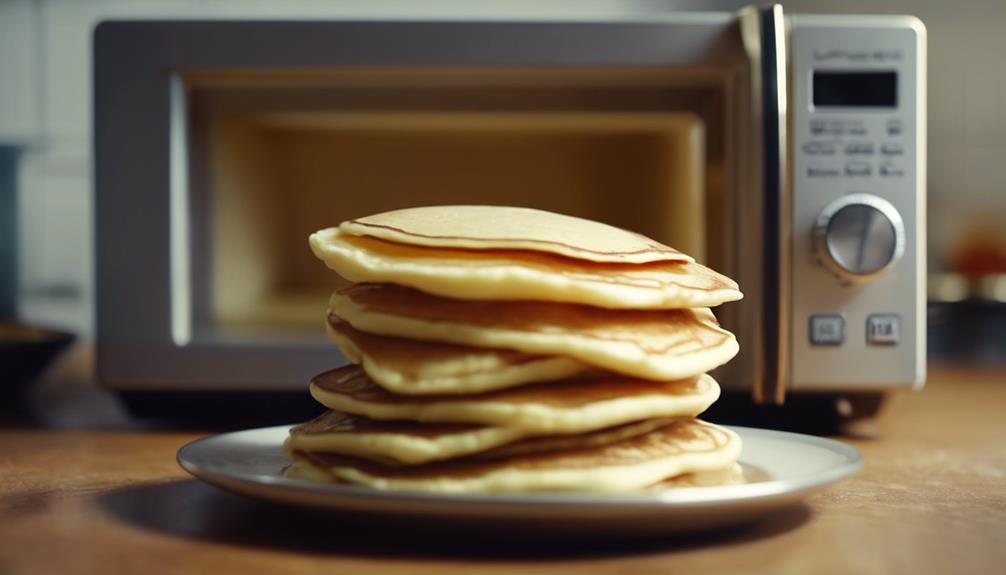 microwaveable pancakes for breakfast