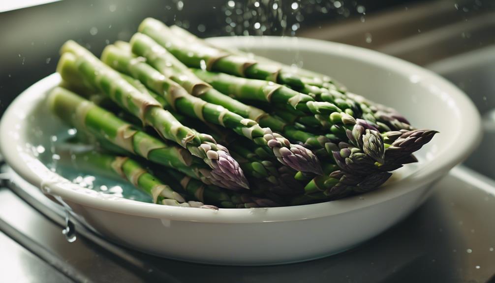 microwaving asparagus with ease