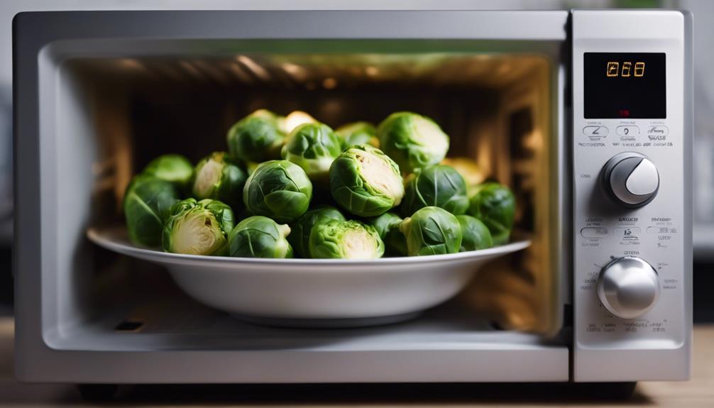 microwaving brussels sprouts advice