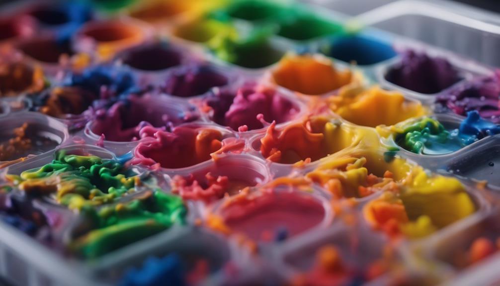 preserving melted crayons creatively