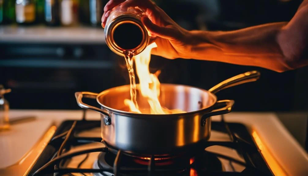 safe ways to heat alcohol